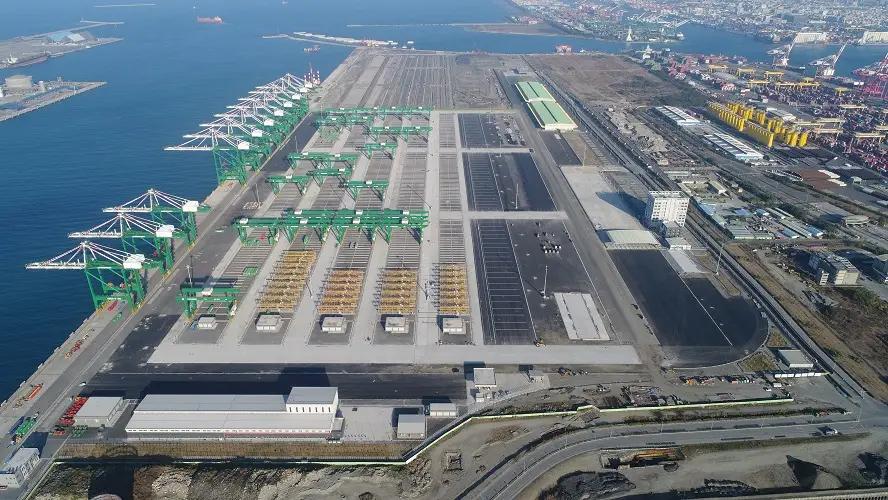The Port of Kaohsiung Container Terminal