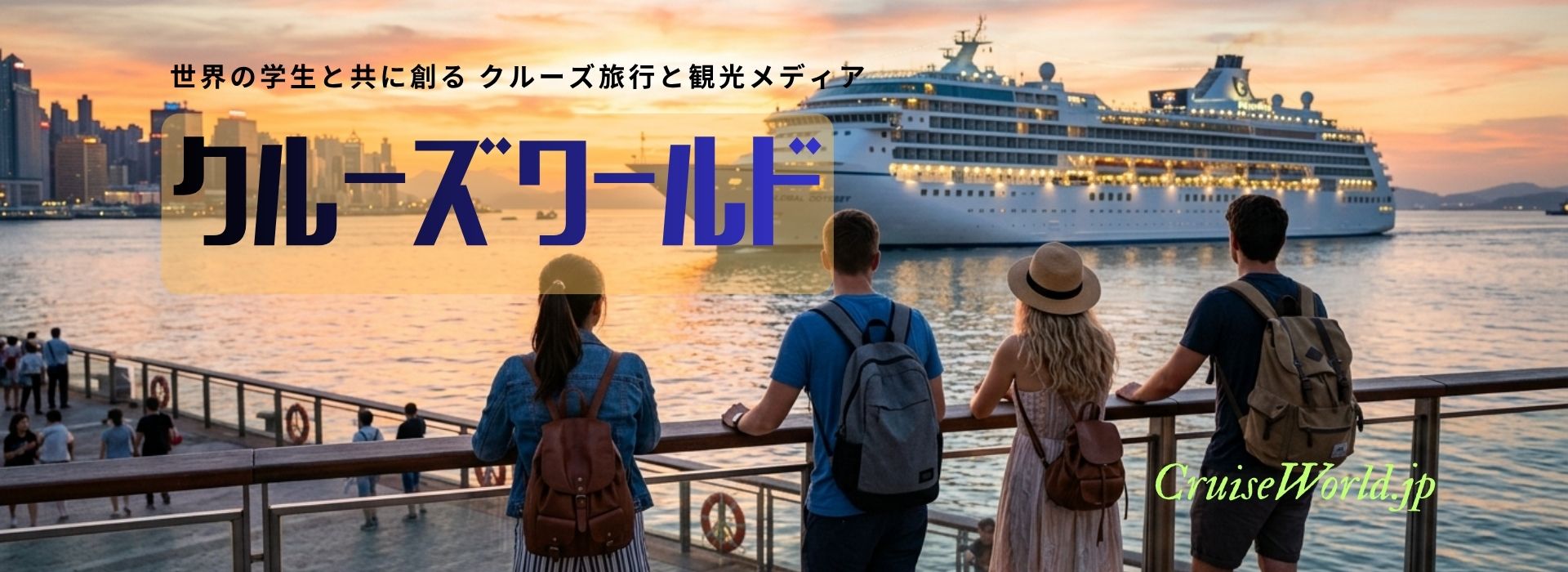 クルーズ旅行　クルーズ旅行と持続可能な観光　クルーズワールド